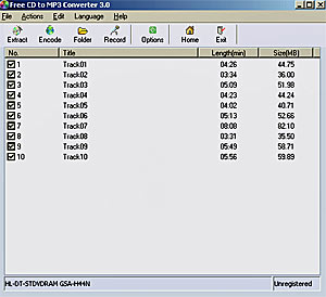 CD in MP3 umwandeln freeware Software