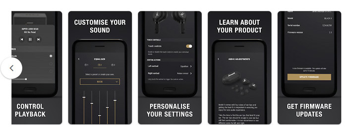 Marshall Bluetooth App