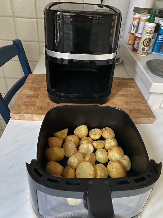 Bratkartoffeln aus der Heißluftfritteuse - einfaches Rezept Bratkartoffeln in der Heißluftfritteuse Rezept