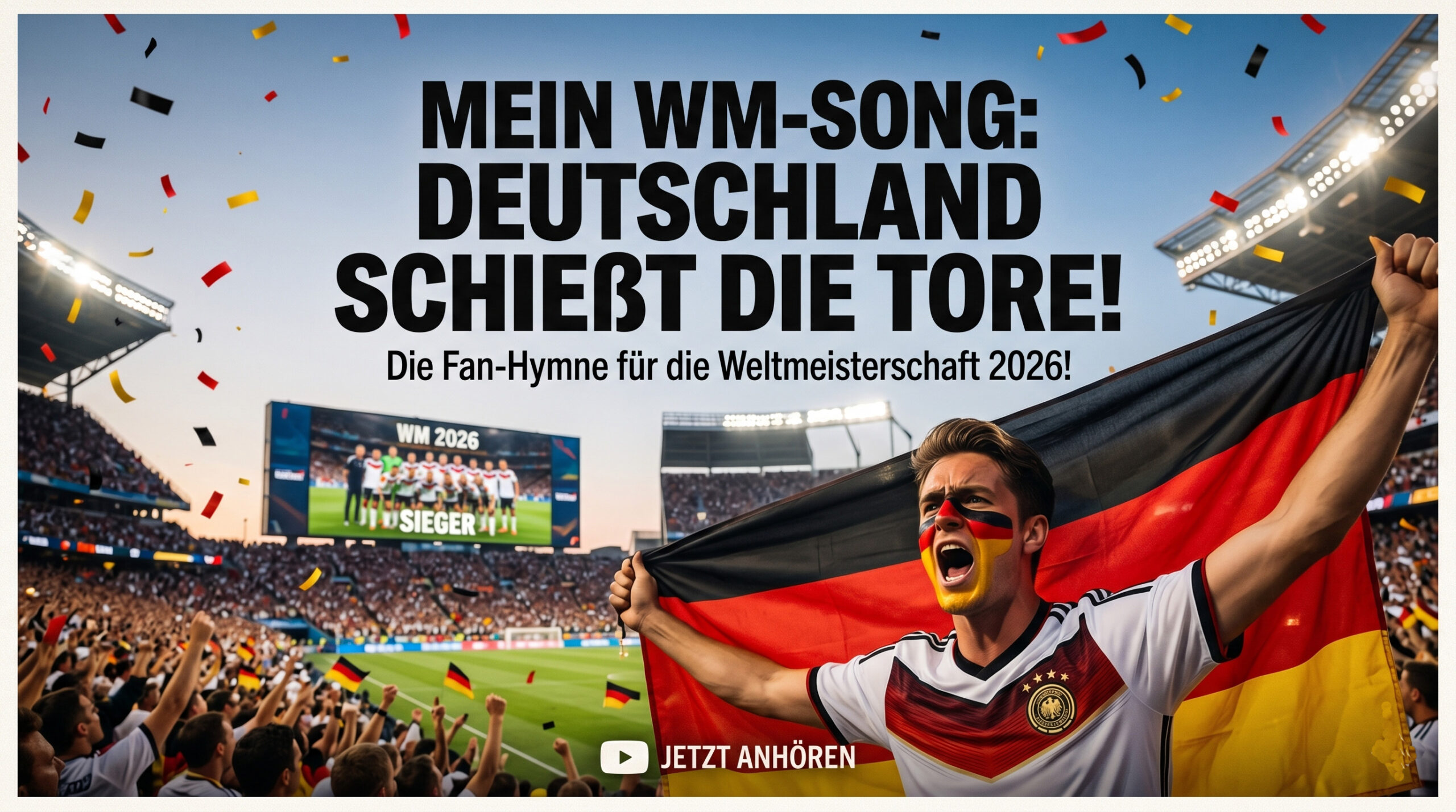Fußball WM 2026 Fan Song Deutschland schießt die Tore